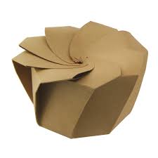 Boite carton kraft refermable pliage origami